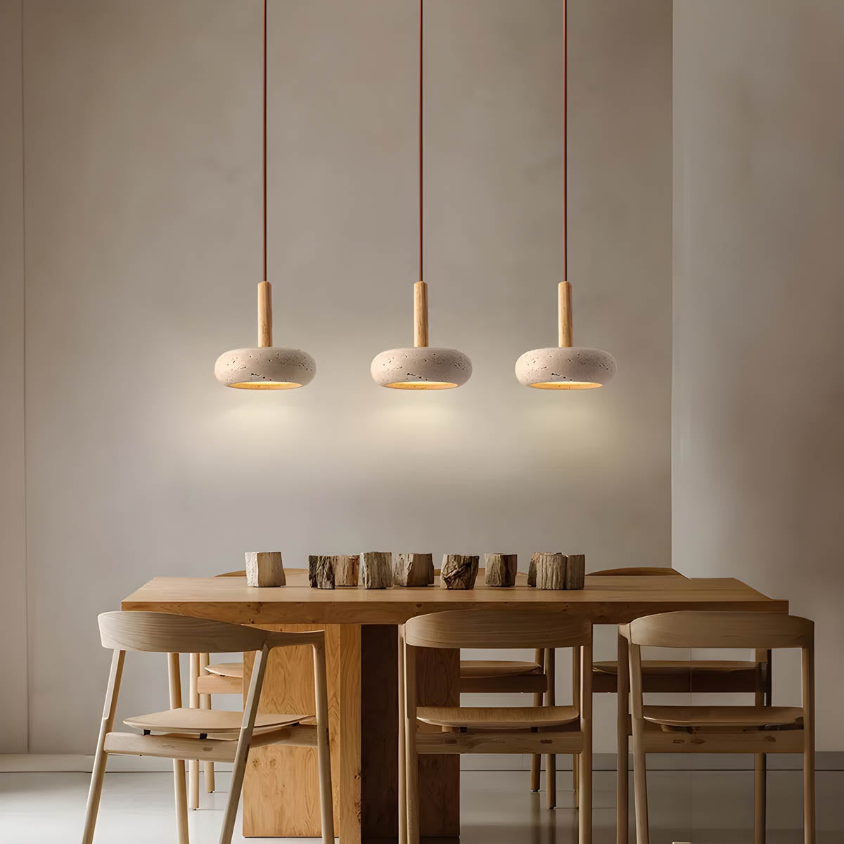 Stylish Stone LED Pendant Light