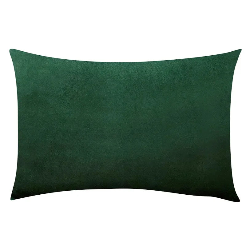 Luxurious Soft Black Cushion Cover