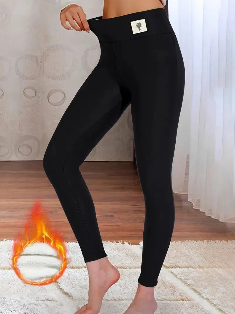 Soft High Waisted Cashmere Leggings for Women - Luxicro