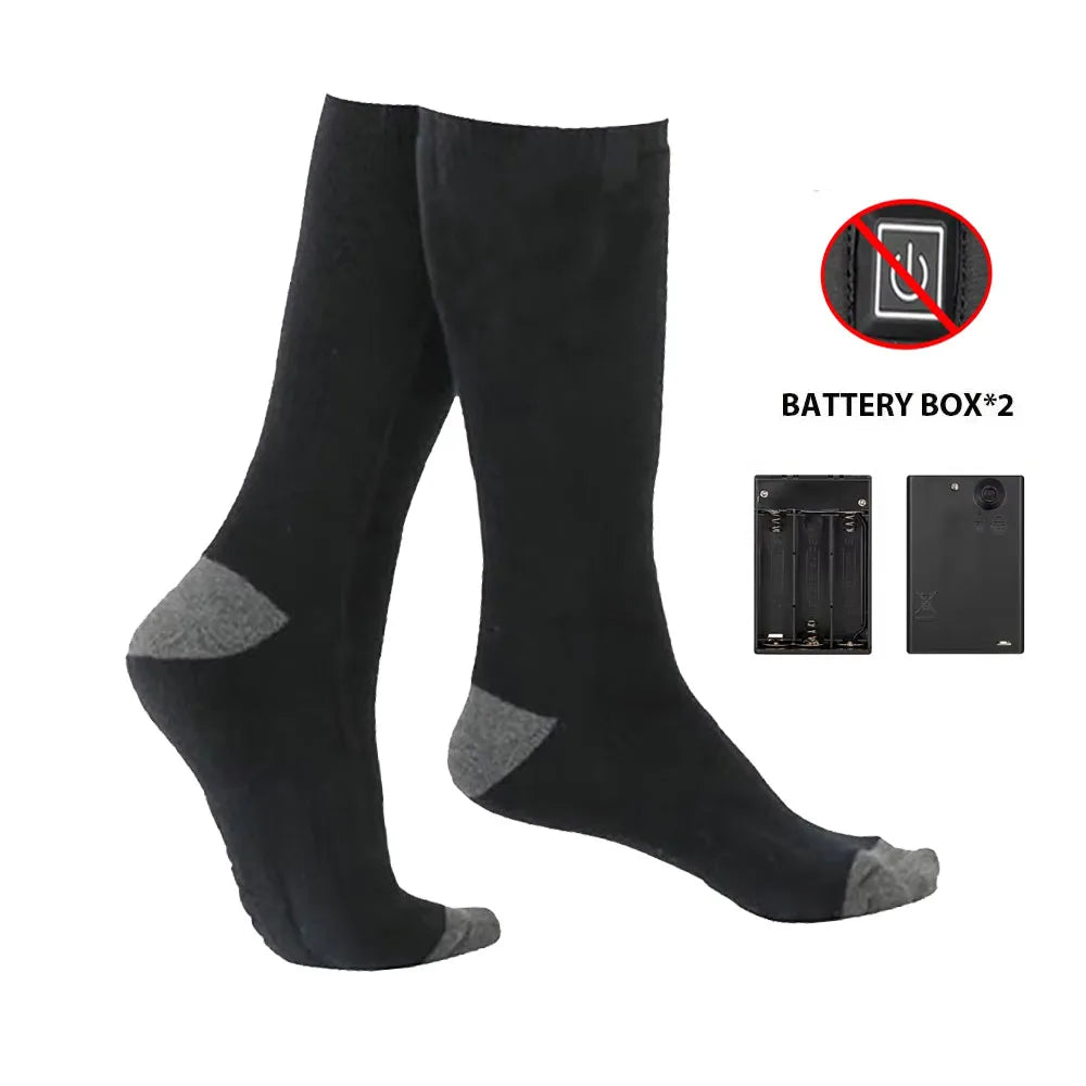 Cozy Battery Heated Socks for Men and Women