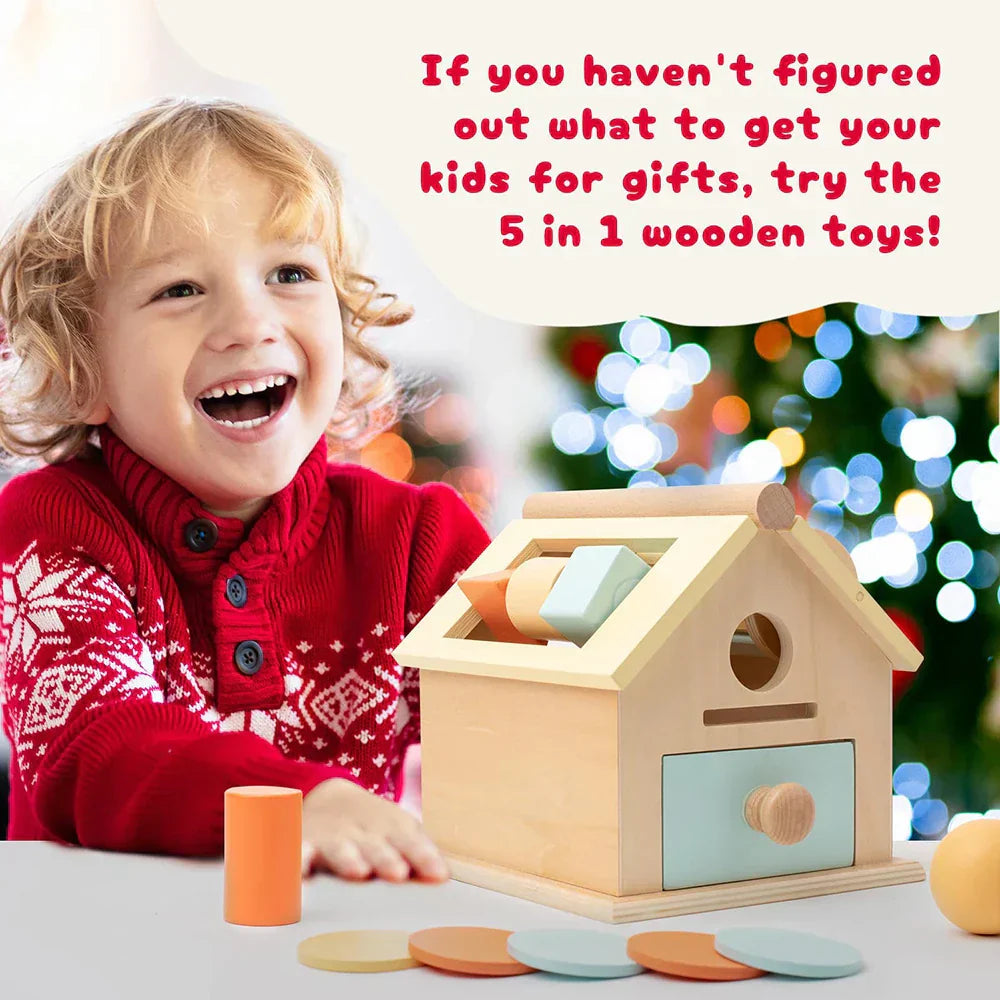 Educational Toy Box for Kids Learning and Development