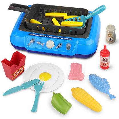 Kids Play Kitchen Appliance Toy Set