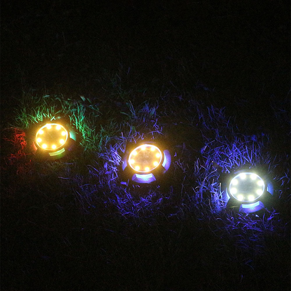 Bright Solar Powered Garden Lamp