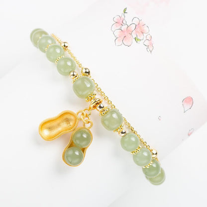 Trendy Two Tone Chic Ladies Bracelet