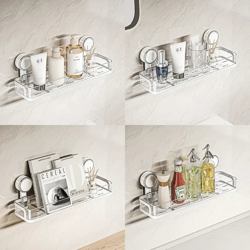 Sticky Mount Storage Shelf for Kitchen and Bath