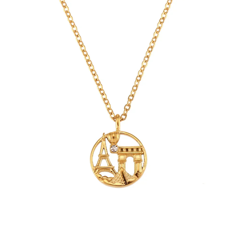 Luxury Adventure Traveller Chain Necklace - Luxicro