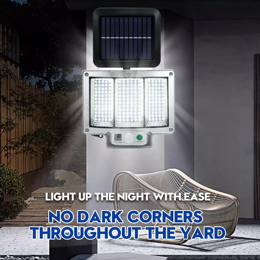 Weatherproof Solar Motion Wall Light