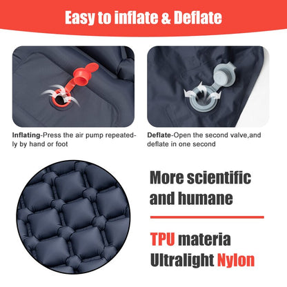 Compact Inflatable Outdoor Sleep Mattress