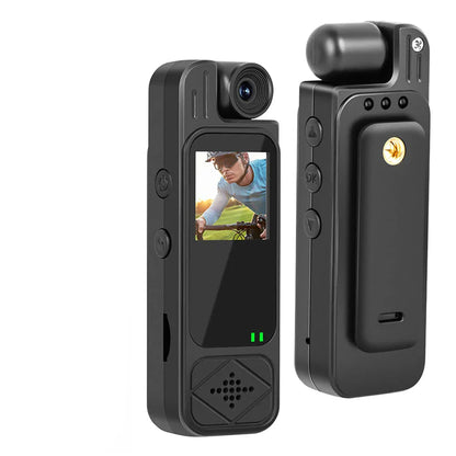 Compact HD Body Camera 1080P Night Vision Recorder - Luxicro