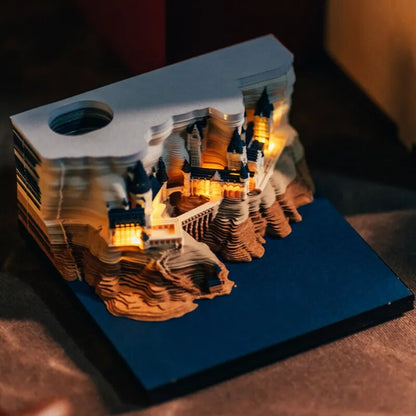 Bright LED Desktop Note Pad