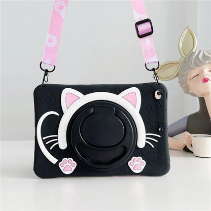 Clear Kid Friendly iPad Protective Cover Stand