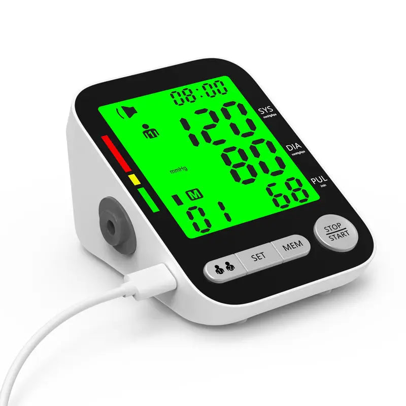 Accurate Rechargeable Talking Blood Pressure Monitor - Luxicro