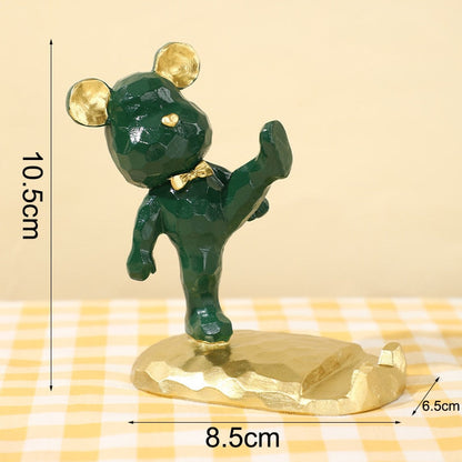 Cute Small Phone Bear Holder Stand