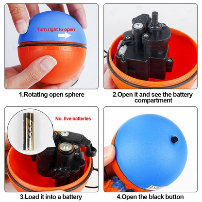 Fun Interactive Motorized Cat Toy Ball