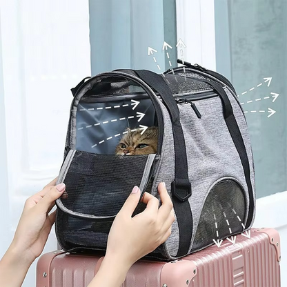 Breathable Pet Carrier Travel Tote Bag