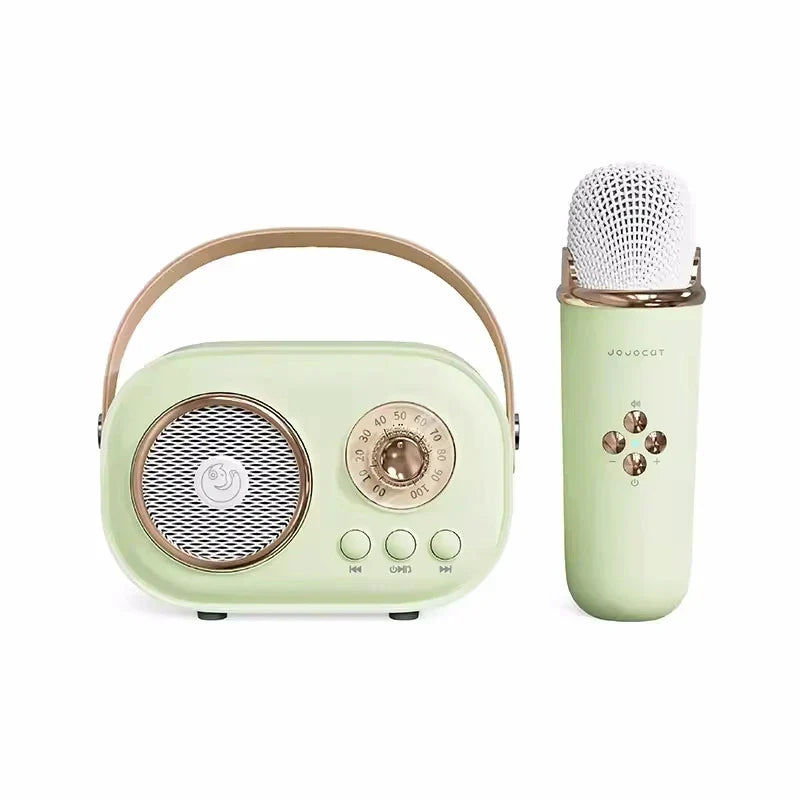 Compact Wireless Bluetooth Speaker with Mic and FM Radio