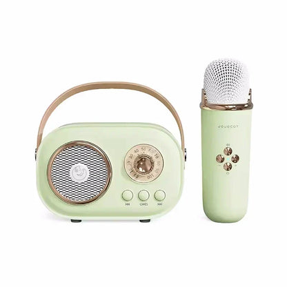 Compact Wireless Bluetooth Speaker with Mic and FM Radio