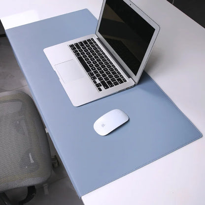 Soft Leather Desk Mat - Ergonomic Wrist Support