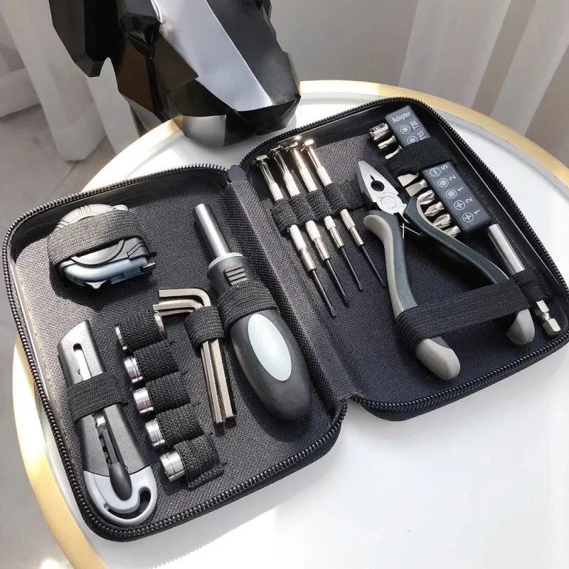 Complete 27in1 Handyman Tool Set for DIY Projects - Luxicro
