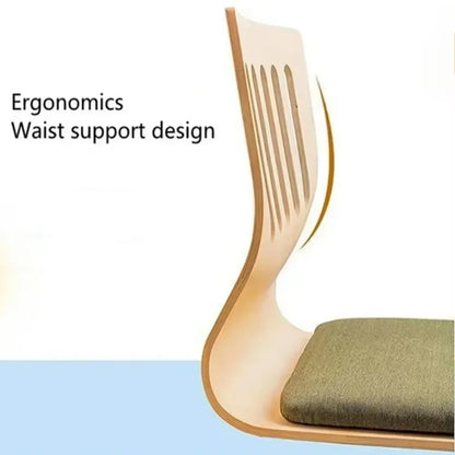 Portable Yoga Floor Seat with Adjustable Support