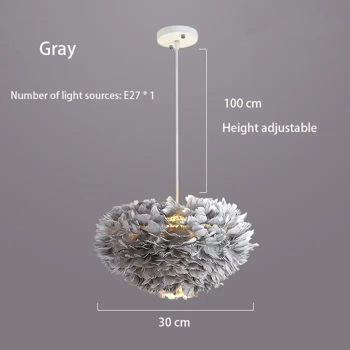 Simple White Pendant Light Fixture