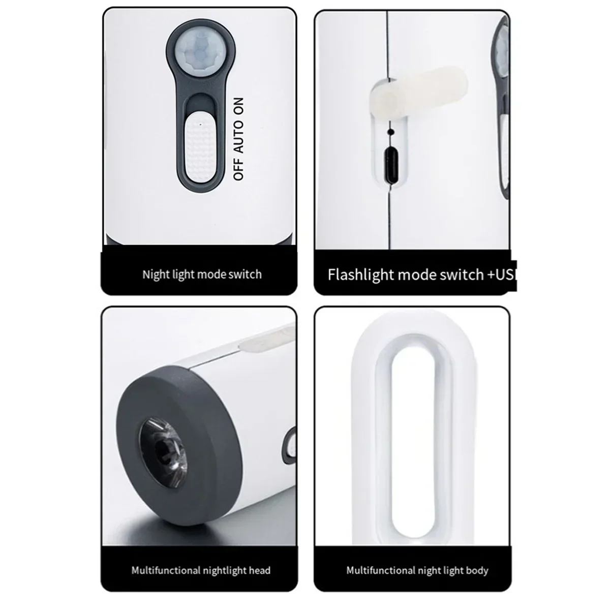 Automatic LED Bedside Night Light