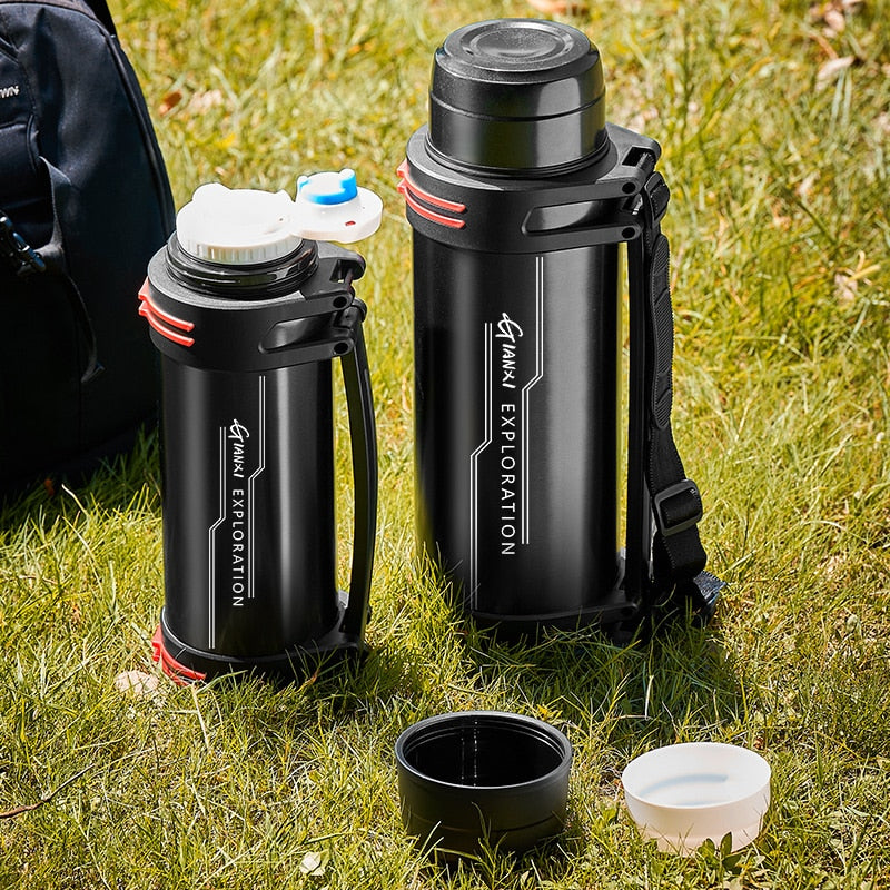 Big Thermal Stainless Steel Drinking Bottle