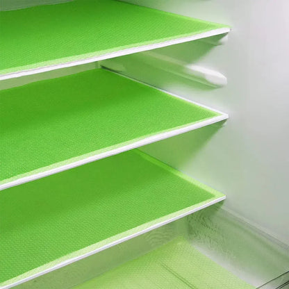 Kitchen Fridge Liners 4-Pack, Durable Easy Clean Mats