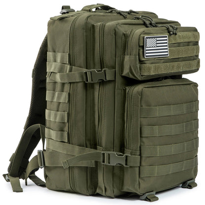 Heavy Duty 45L Outdoor Backpack - Strong & Waterproof