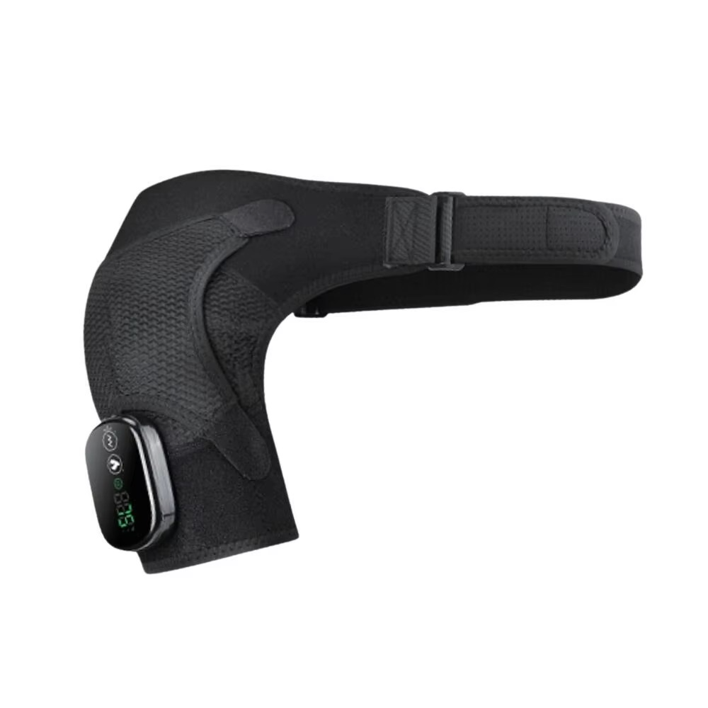 Heated Shoulder Massage Wrap for Back Pain Relief