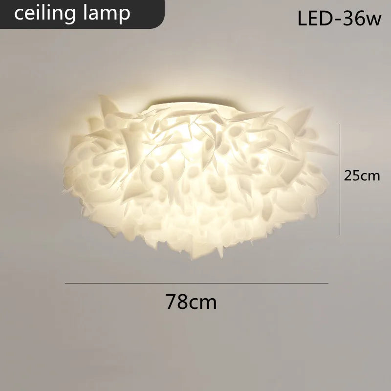 Colorful Blossom LED Dimmable Ceiling Lamp