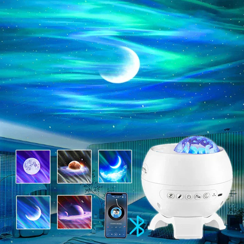 Colorful Galaxy LED Night Light Lamp - Luxicro