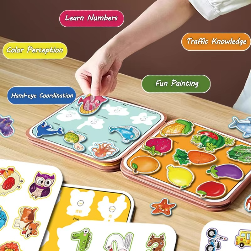 Fun Educational Activity Book for Children - Luxicro