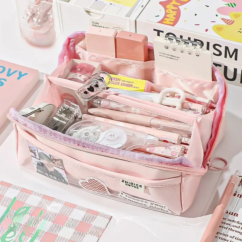 Big Organizer Pencil Bag with 10 Compartments