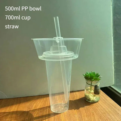 Convenient On-The-Go Snack Bowl Set