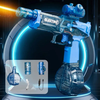 Fun Splash Water Blaster Toy with LED Lights