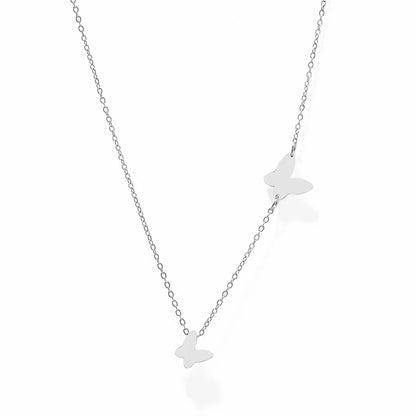 Dainty Butterfly Charm Necklace