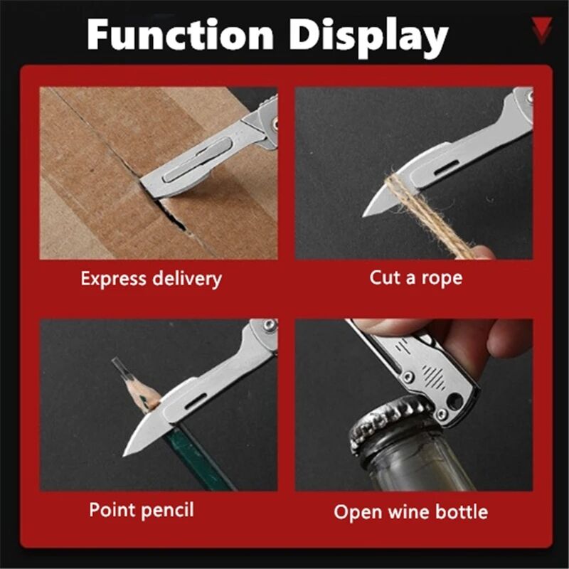 Tough Portable Compact Pocket Knife