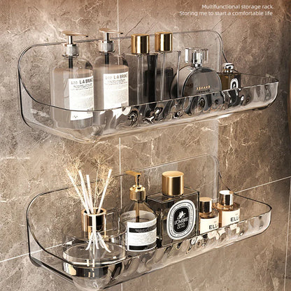 Easy Install Wall Mount Shelf for Bathroom Storage