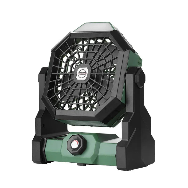 Portable LED Camping Light with Fan - Luxicro