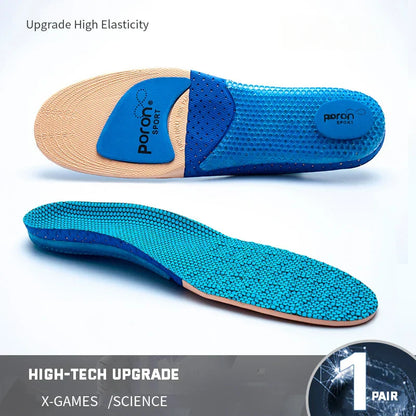 Comfortable Shoe Insoles with Arch Support and Cushioning