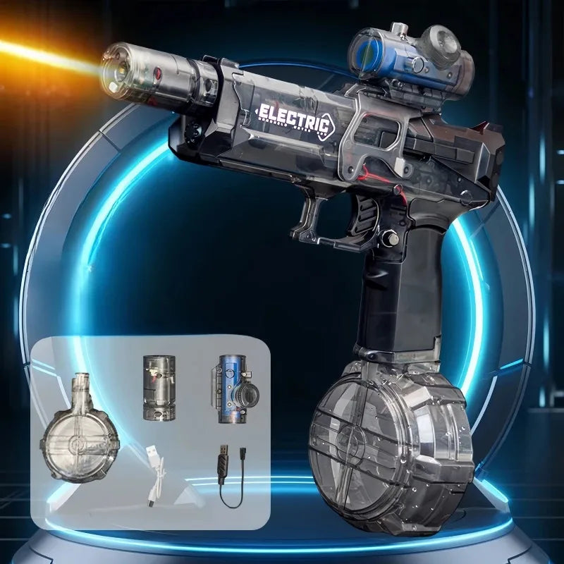 Fun Splash Water Blaster Toy with LED Lights