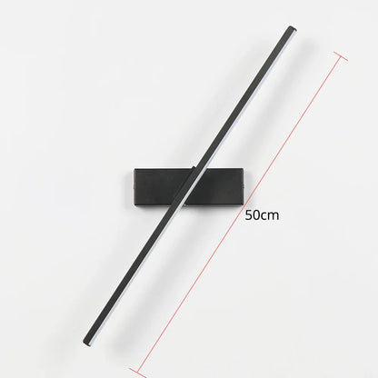 Slim Adjustable LED Wall Lamp with 330° Rotation