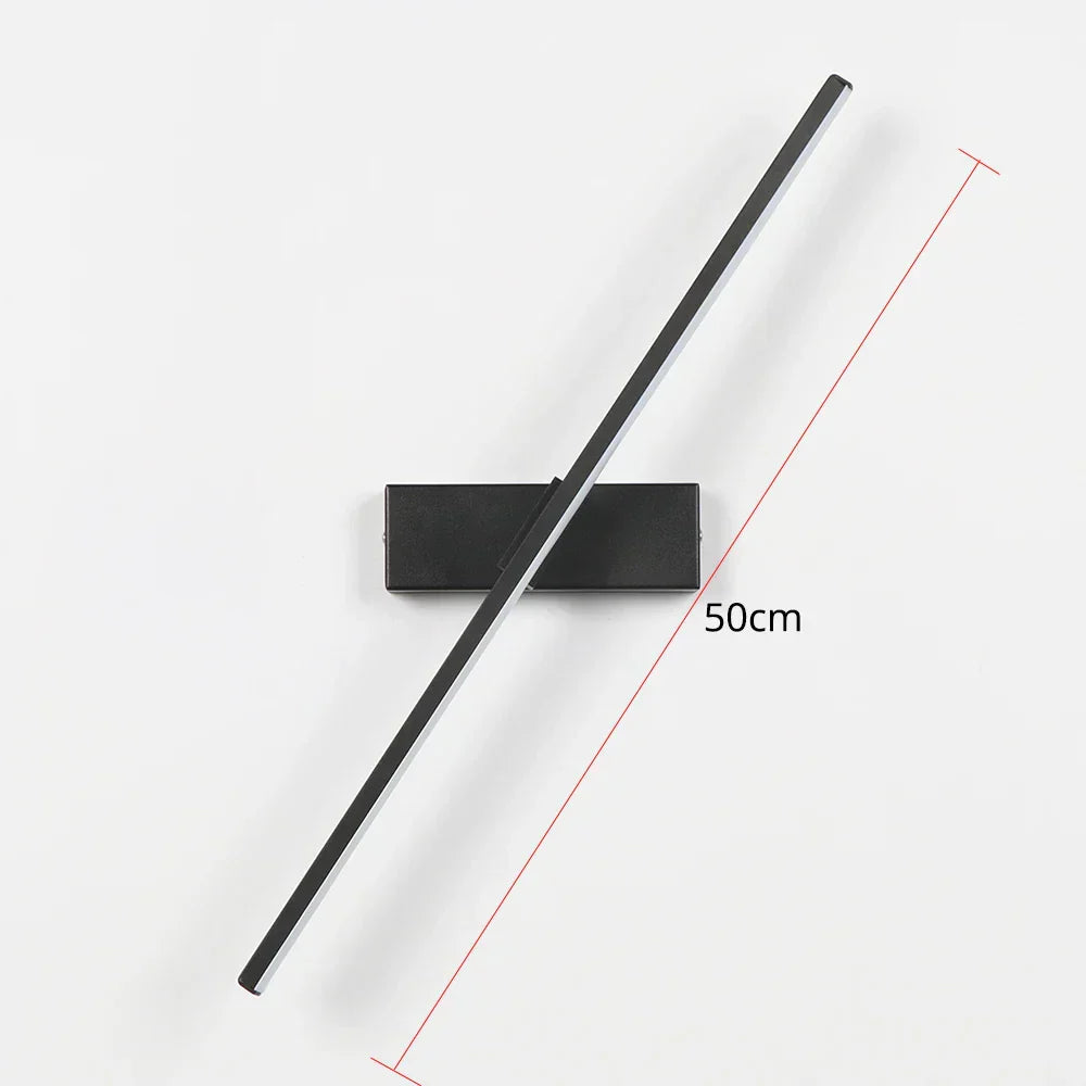 Adjustable Modern LED Wall Light with Wide Swivel