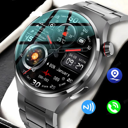 Advanced Fitness Smartwatch - GPS, NFC, Heart Rate Monitor - Luxicro