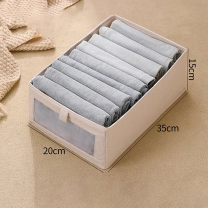Foldable Fabric Storage Container with View - Luxicro