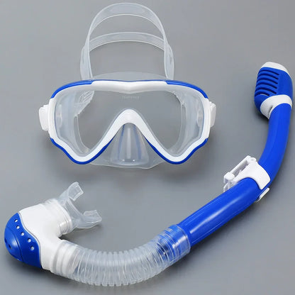 Junior Diving Mask Kit with Shatterproof Lens