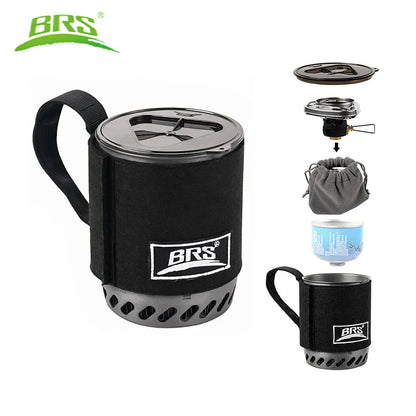 Portable Camping Gas Stove with Cooking Pot