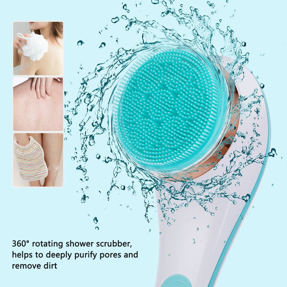 Gentle Rechargeable Massaging Shower Body Brush