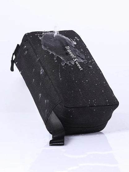 Compact Travel Toiletry Bag with Wet Dry Separation